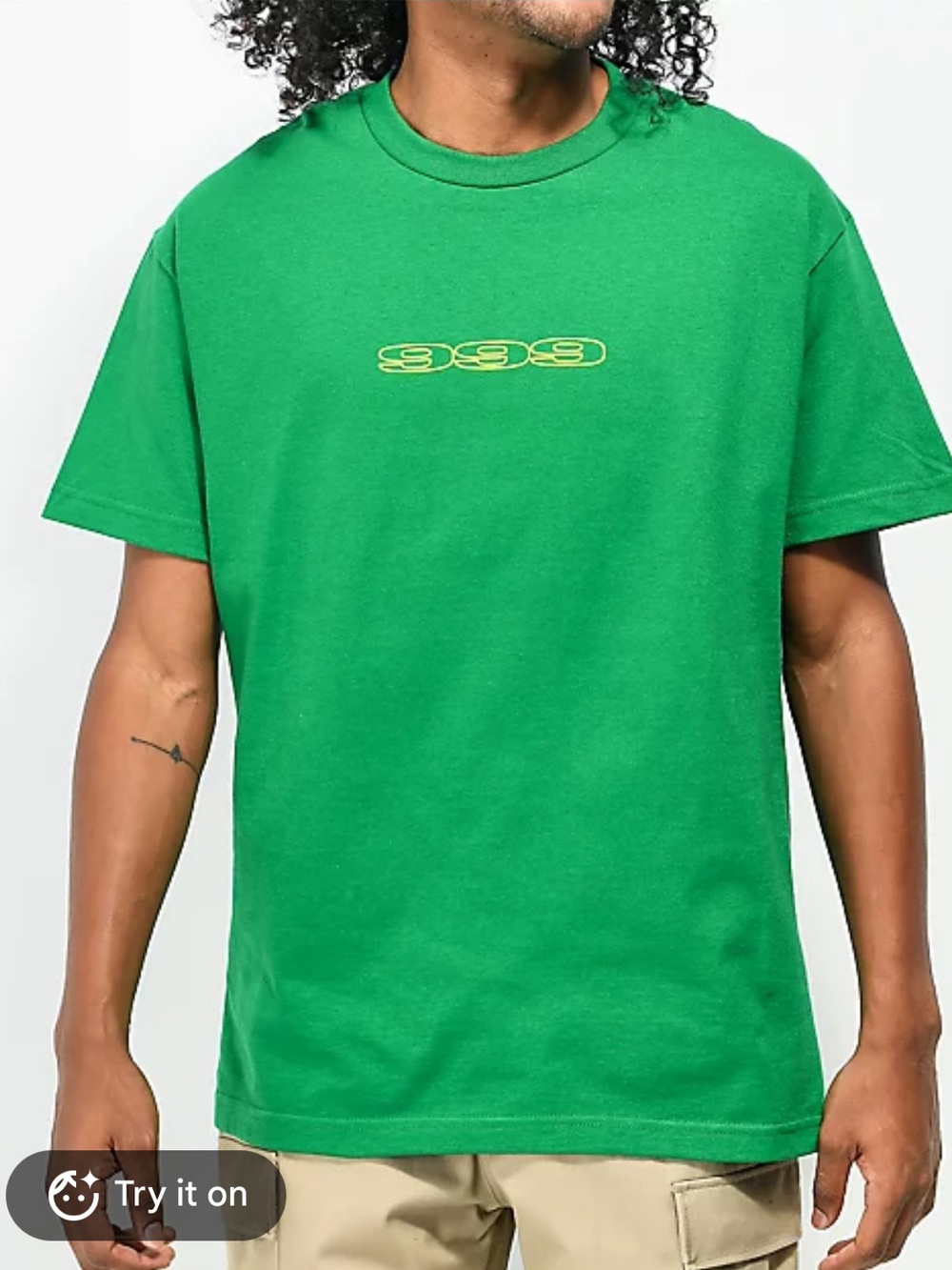 Juice WRLD 999 Doberman Club green cotton t shirt Men’s M